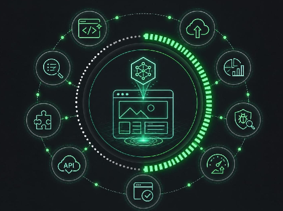 KI, Webentwicklung, Code-Assistant, Automatisierte Tests Bild